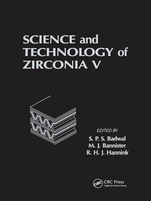 cover image of Science and Technology of Zirconia V